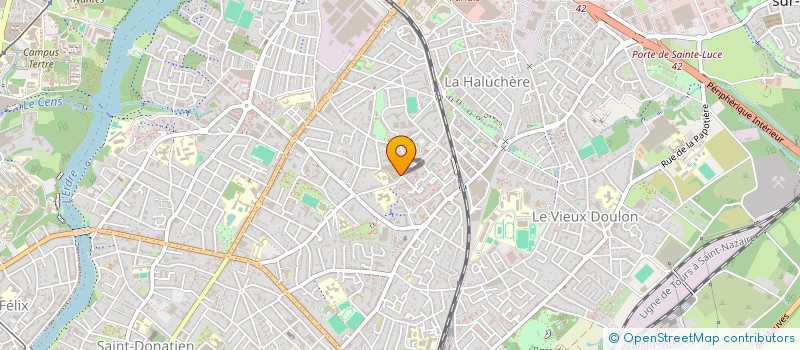 localisation de l'entreprise MADAME AURELIE LAMBERT à NANTES