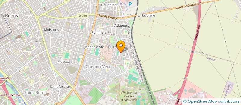 localisation de l'entreprise MADAME AURELIE LAMBLOT  REIMS