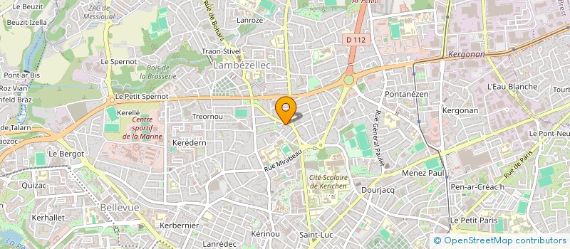 localisation de l'entreprise MADAME AURELIE LANCHEZ à BREST