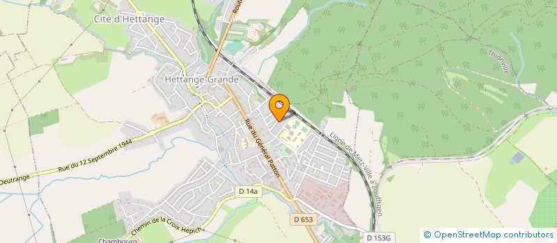 localisation de l'entreprise MADAME AURELIE LANDY  HETTANGE-GRANDE