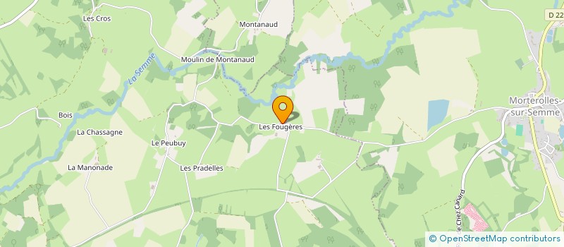 localisation de l'entreprise MADAME AURELIE LANGLOIS à SAINT-AMAND-MAGNAZEIX