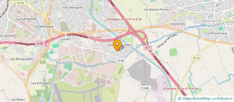 localisation de l'entreprise MADAME AURELIE LANNIER  SALON-DE-PROVENCE