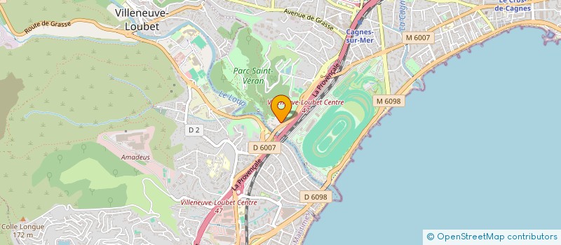localisation de l'entreprise MADAME AURELIE LAPEYRE à CAGNES-SUR-MER