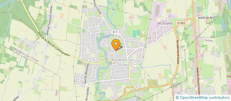 localisation de l'entreprise MADAME AURELIE LAPORTE à BORDERES-SUR-L'ECHEZ