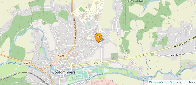localisation de l'entreprise MADAME AURELIE LARDET à COULOMMIERS