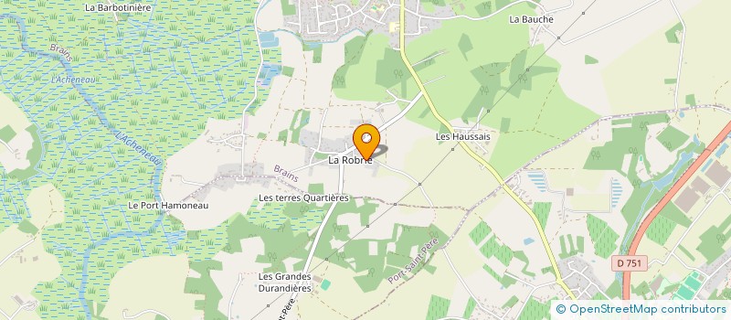 localisation de l'entreprise MADAME AURELIE LAROQUE  BRAINS