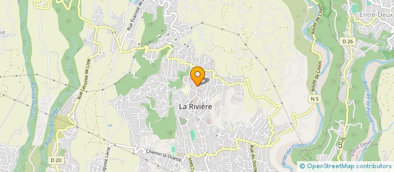 localisation de l'entreprise MADAME AURELIE LASTOUILLAT à SAINT-LOUIS