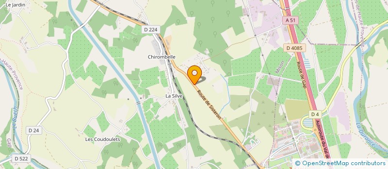 localisation de l'entreprise MADAME AURELIE LATIL  MISON