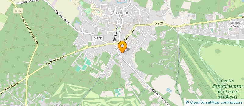 localisation de l'entreprise MADAME AURELIE LAULAN  GOUVIEUX