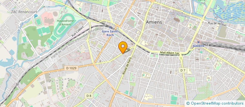 localisation de l'entreprise MADAME AURELIE LAURENT à AMIENS