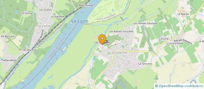 localisation de l'entreprise MADAME AURELIE LAVAUD à OREE-D'ANJOU