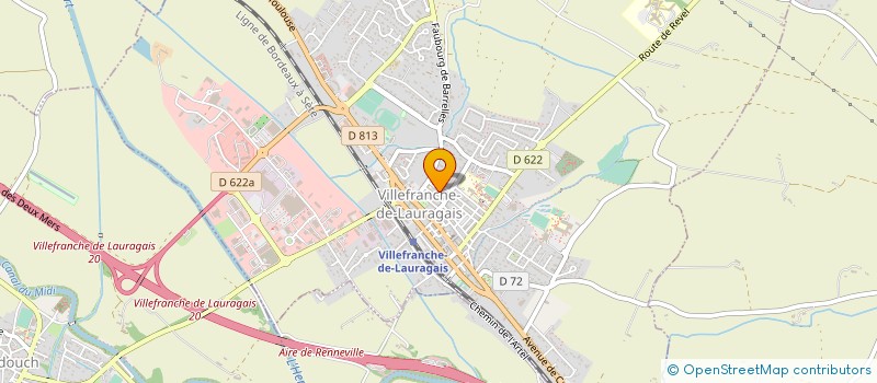 localisation de l'entreprise MADAME AURELIE LAVAULT  TOULOUSE