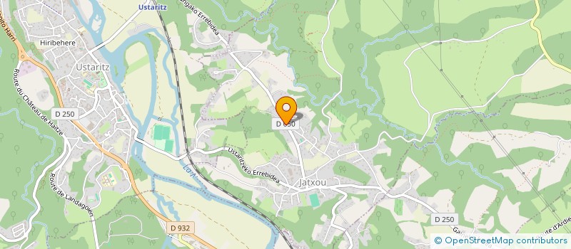 localisation de l'entreprise MADAME AURELIE LAVIELLE  JATXOU