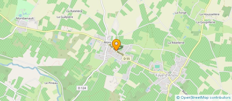 localisation de l'entreprise MADAME AURELIE LAVIGNE  TERRANJOU