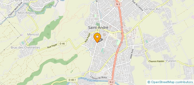localisation de l'entreprise MADAME AURELIE LAW SHUN à SAINT-ANDRE