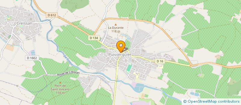 localisation de l'entreprise MADAME AURELIE LAZARO  PUISSERGUIER