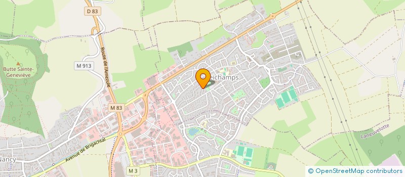 localisation de l'entreprise MADAME AURELIE LE BARON  SEICHAMPS