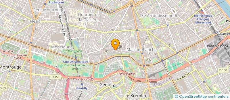 localisation de l'entreprise MADAME AURELIE LE CORRE  PARIS