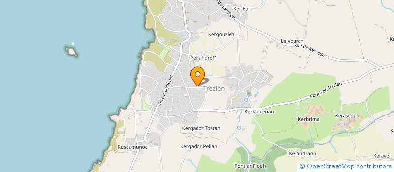 localisation de l'entreprise MADAME AURELIE LE GUEN  PLOUARZEL