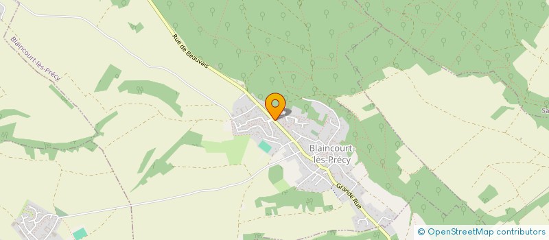 localisation de l'entreprise MADAME AURELIE LE HURRAI  BLAINCOURT-LES-PRECY