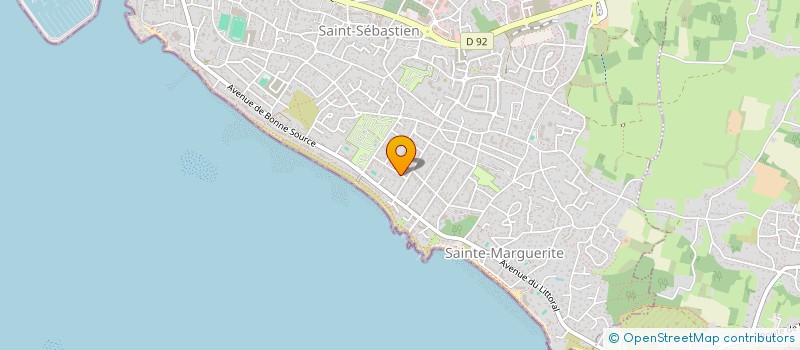 localisation de l'entreprise MADAME AURELIE LE MAITRE  PORNICHET