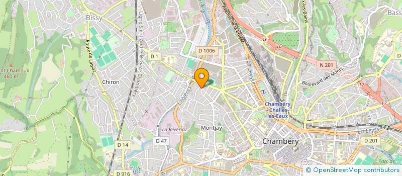 localisation de l'entreprise MADAME AURELIE LE MEUR  CHAMBERY