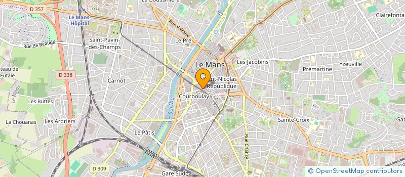 localisation de l'entreprise MADAME AURELIE LE PABIC  LE MANS