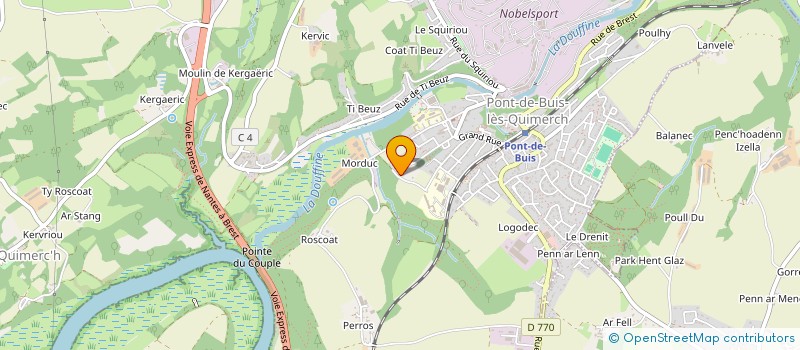 localisation de l'entreprise MADAME AURELIE LE PAGE  PONT-DE-BUIS-LES-QUIMERCH