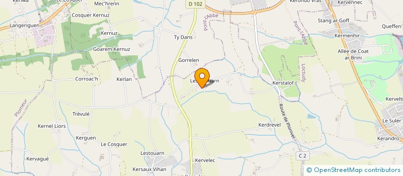 localisation de l'entreprise MADAME AURELIE LE RESTE  PLOBANNALEC-LESCONIL