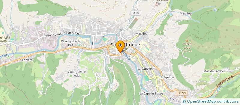 localisation de l'entreprise MADAME AURELIE LEBEGUE  SAINT-AFFRIQUE