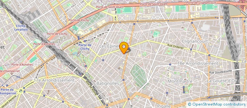 localisation de l'entreprise MADAME AURELIE LECAREUX  PARIS