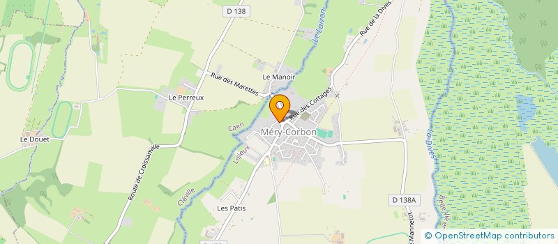 localisation de l'entreprise MADAME AURELIE LECARPENTIER  MERY-BISSIERES-EN-AUGE