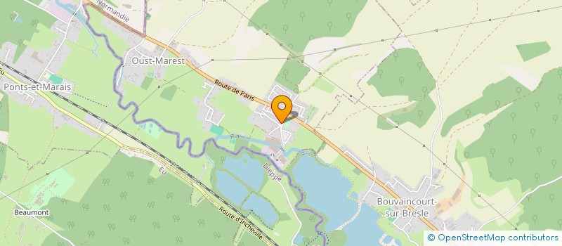 localisation de l'entreprise MADAME AURELIE LECOINTE  OUST-MAREST