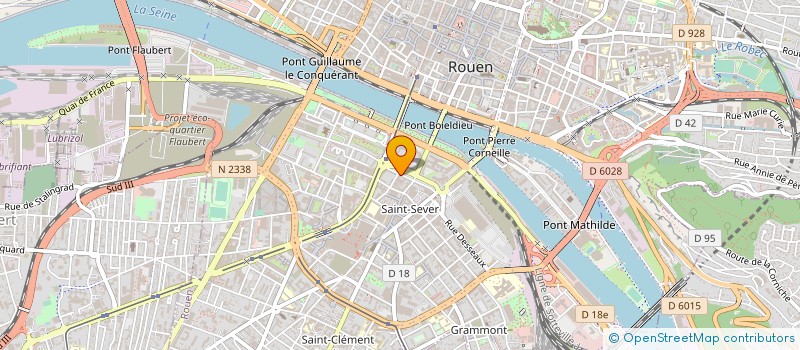 localisation de l'entreprise MADAME AURELIE LECRAS  ROUEN