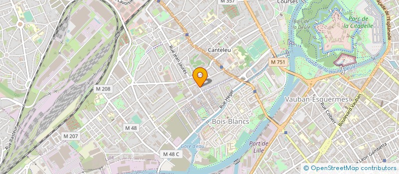 localisation de l'entreprise MADAME AURELIE LEDRU à LILLE
