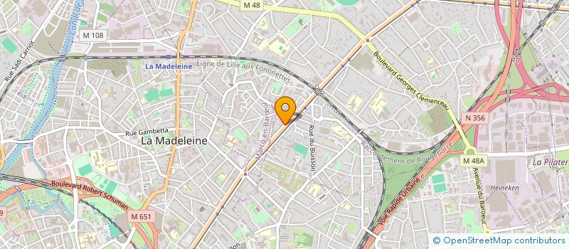 localisation de l'entreprise MADAME AURELIE LEFEBVRE à LILLE