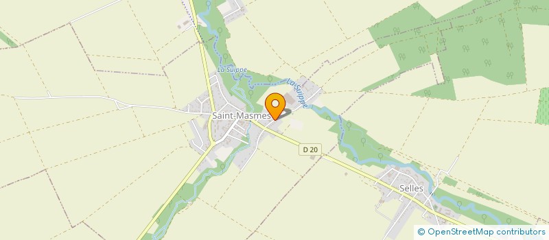 localisation de l'entreprise MADAME AURELIE LEFEVRE  SAINT-MASMES