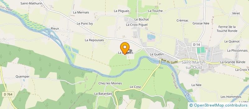 localisation de l'entreprise MADAME AURELIE LEGALL  SAINT-MARTIN-SUR-OUST