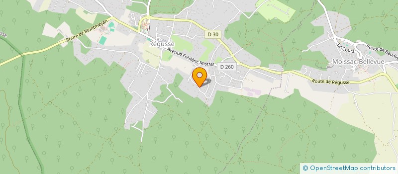 localisation de l'entreprise MADAME AURELIE LEGAY à REGUSSE