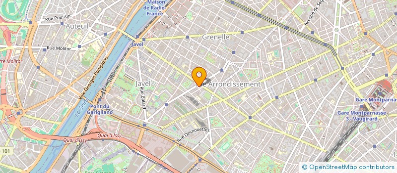 localisation de l'entreprise MADAME AURELIE LEGROS  PARIS