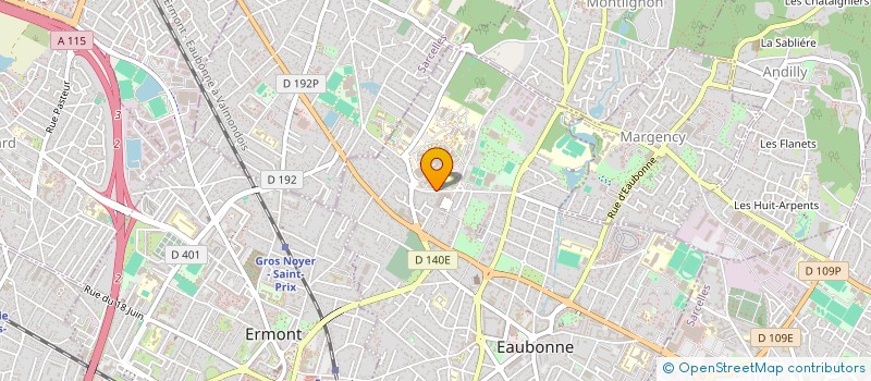 localisation de l'entreprise MADAME AURELIE LEIDECKER à EAUBONNE