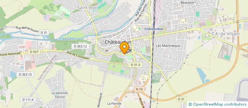 localisation de l'entreprise MADAME AURELIE LEMARCHAND à CHATEAUDUN