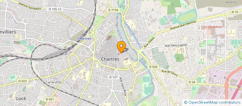 localisation de l'entreprise MADAME AURELIE LEMELTIEZ à CHARTRES