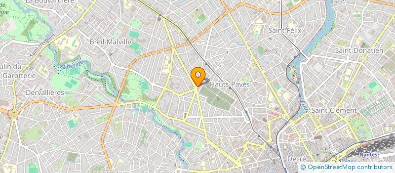 localisation de l'entreprise MADAME AURELIE LENOIR à NANTES