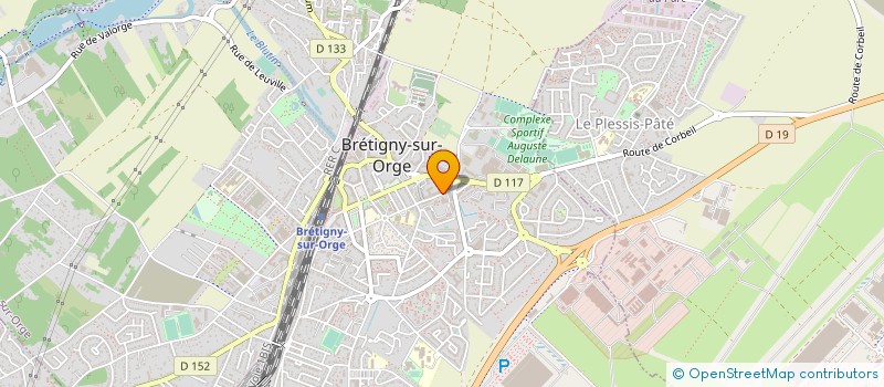 localisation de l'entreprise MADAME AURELIE LEPASTOUREL à BRETIGNY-SUR-ORGE