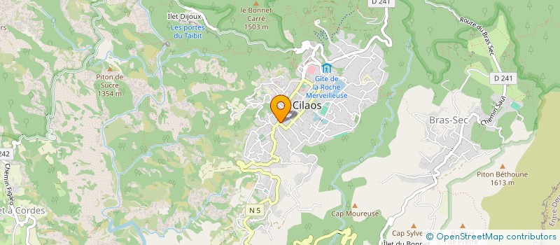 localisation de l'entreprise MADAME AURELIE LEPERLIER à CILAOS