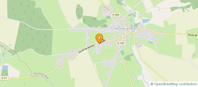 localisation de l'entreprise MADAME AURELIE LERICHE  NEUILLY-LE-REAL