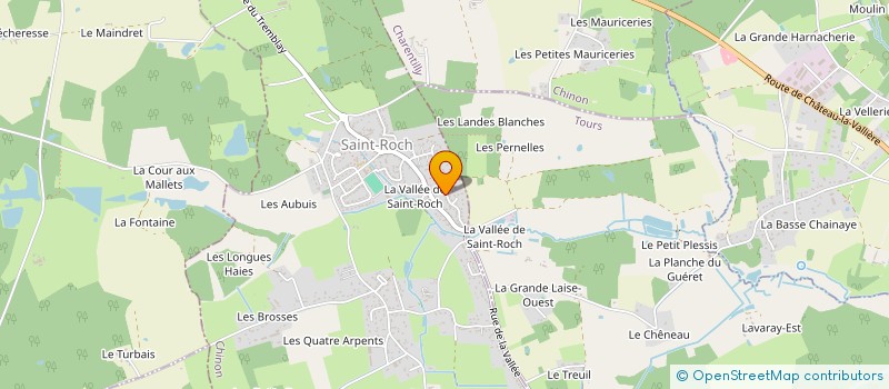 localisation de l'entreprise MADAME AURELIE LEROUX  SAINT-ROCH