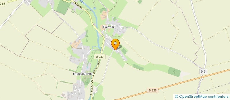 localisation de l'entreprise MADAME AURELIE LEROUX  LE BOURG-DUN