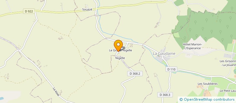 localisation de l'entreprise MADAME AURELIE LEROY à CHAMPROND-EN-PERCHET